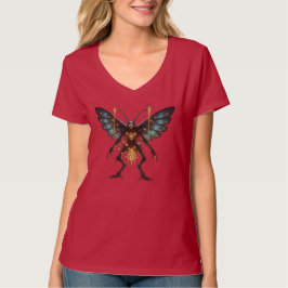 Veil-Stalker Gothic Moth Art T Shirt