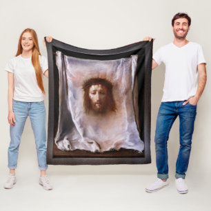 Veil Veronica av Domenico Fetti Fleecefilt