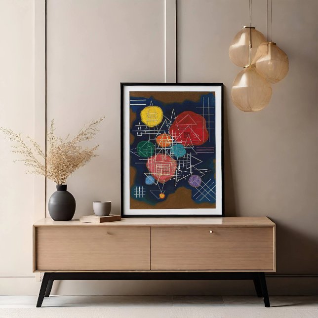 Veiled Glow, Kandinsky 1928 Poster (Skapare uppladdad)