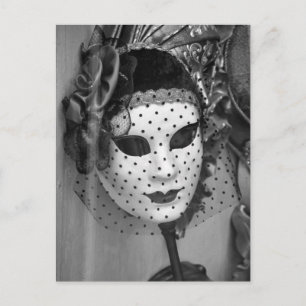 Veiled Mannequin-vykort Vykort
