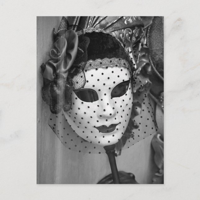 Veiled Mannequin-vykort Vykort (Framsida)