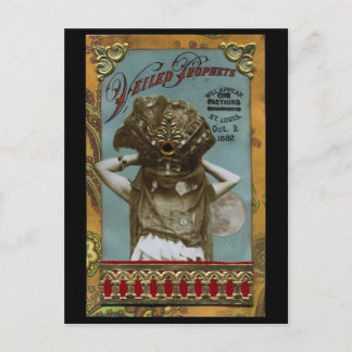 Veiled Prophets Vintage Postcard Vykort