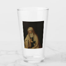 Veiled Virgin Mary (av Lucas van Leyden)