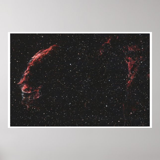 Veilnebulosan Akryltryck | Djuprymden Väggkonst (Framsidan)