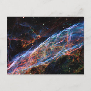 Veilnebulosan Supernovarester Hubble-teleskopet Helg Vykort