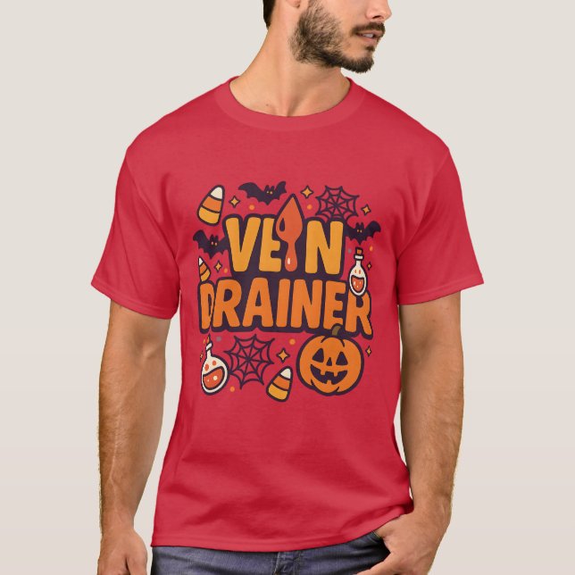 VEIN DRAINER T SHIRT (Framsida)