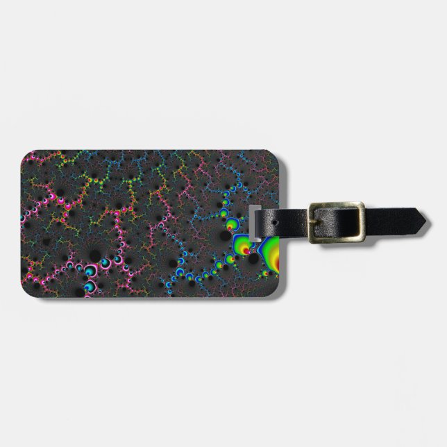 Veins - Fractal Art Bagagebricka (Horisontell Framsida)