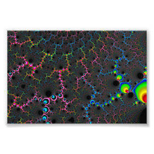 Veins - Fractal Art Fototryck