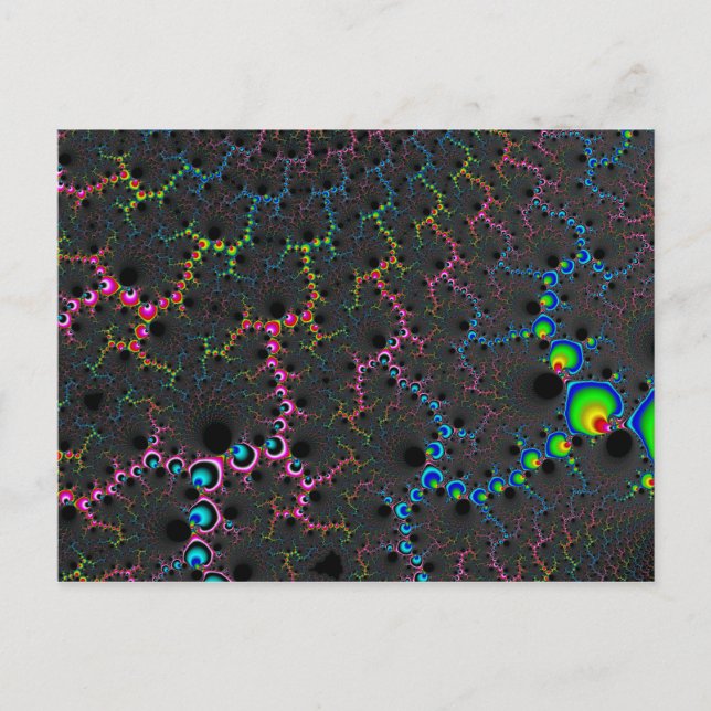 Veins - Fractal Art Vykort (Framsida)