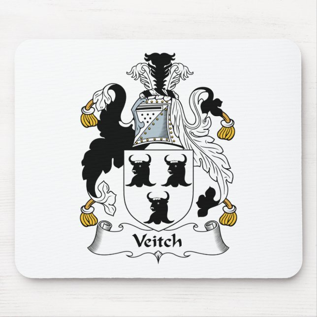 Veitch familjvapensköld musmatta (Framsidan)