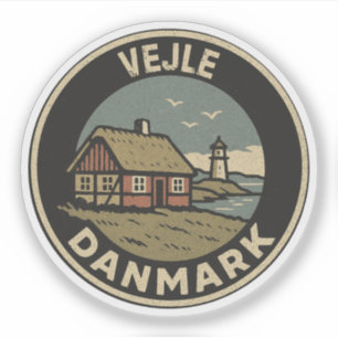 Vejle, Danmark Danmark Klistermärken