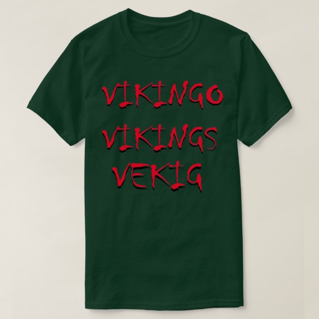 Vekig 4 t shirt (Design framsida)