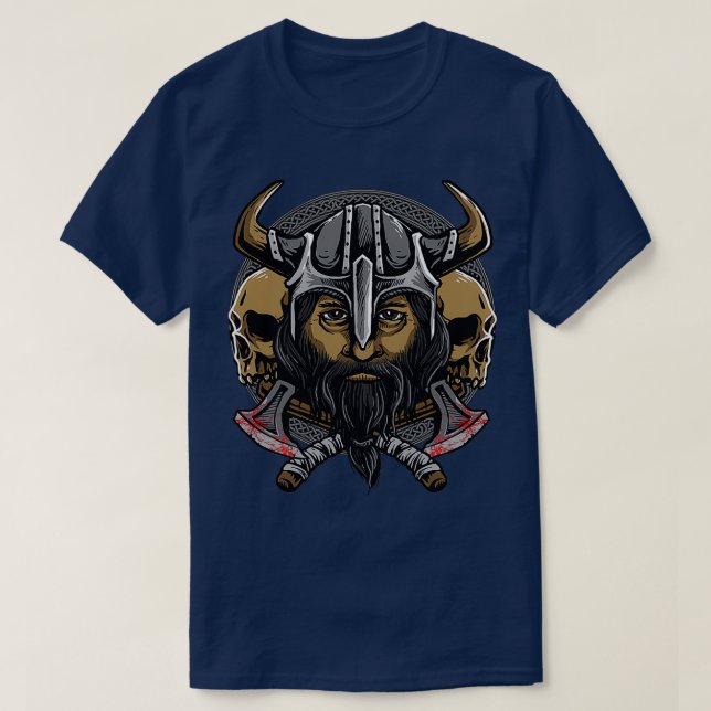 Vekig Viking T Shirt (Design framsida)