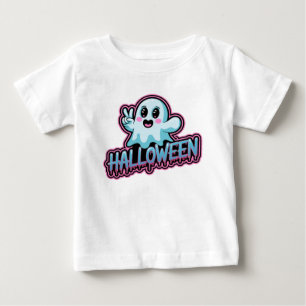 vektor för Bright neon Halloween T Shirt