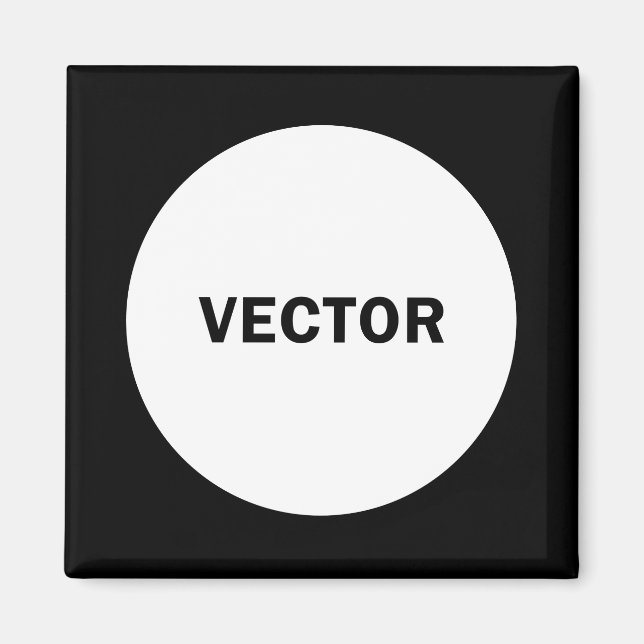 vektor magnet (Framsidan)
