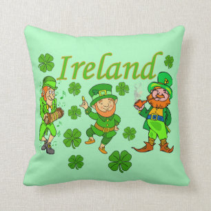 Vektor - trollklöver Irland Kudde