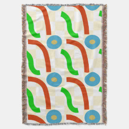 Vektorformer sömlösa mönster filt