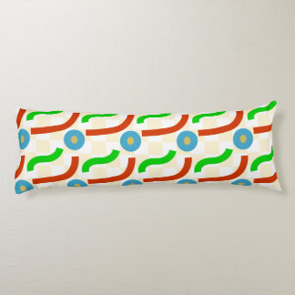 Vektorformer sömlösa mönster kroppskudde