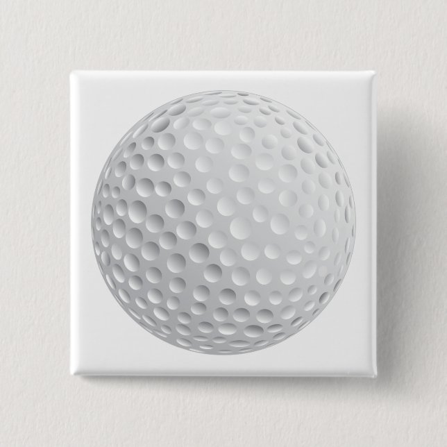 vektorgrafik för golf boll knapp (Framsida)