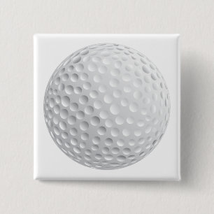 vektorgrafik för golf boll knapp