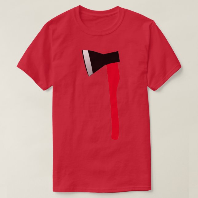 Vektorgrafik på brandax t shirt (Design framsida)