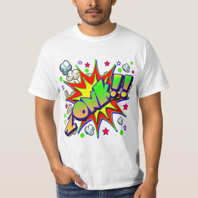 Vektorhumorbok ZONK Tee (Framsida)