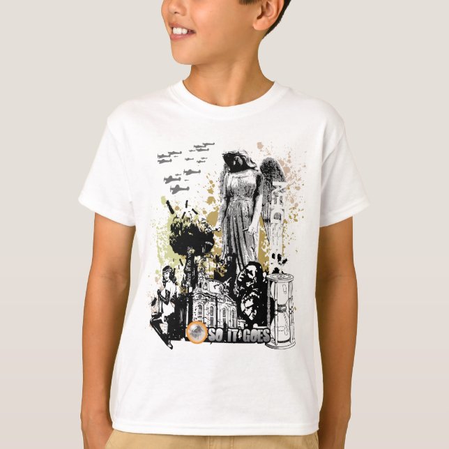 Vektorkonst för Slaughterhouse fem Tee Shirt (Framsida)