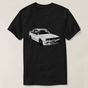 Vektorn avbildar den BMW EDM euroen T Shirt