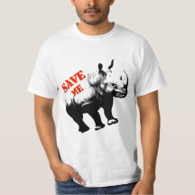 VektorSilhouettenoshörningen sparar mig