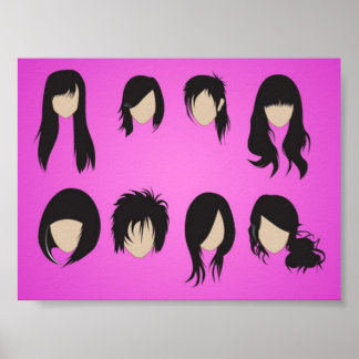 vektorvaco_09102001_hair_stil_big poster