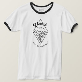 Velaris Vintage Ringer i stor storlek T Shirt