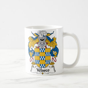 Velasco familjvapensköld kaffemugg