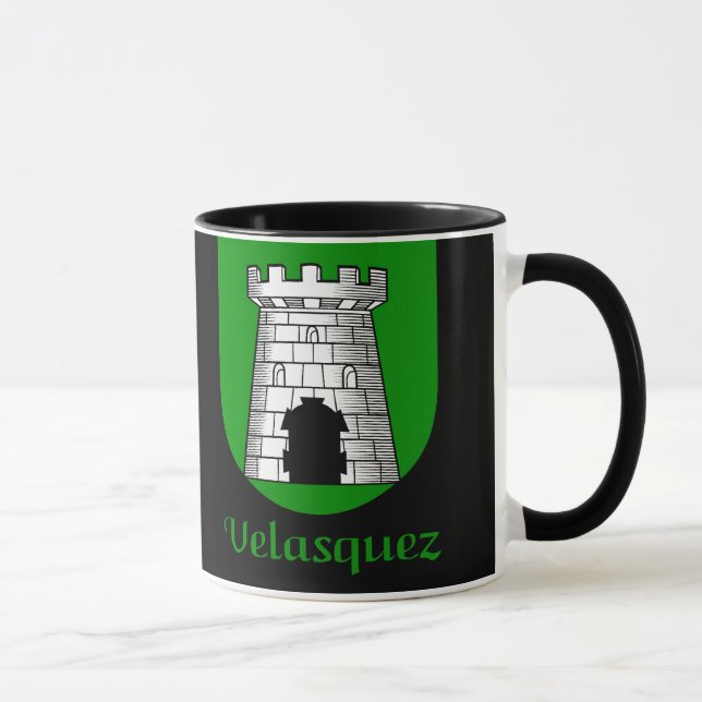 Velasquez Family Shield Mugg (Höger)