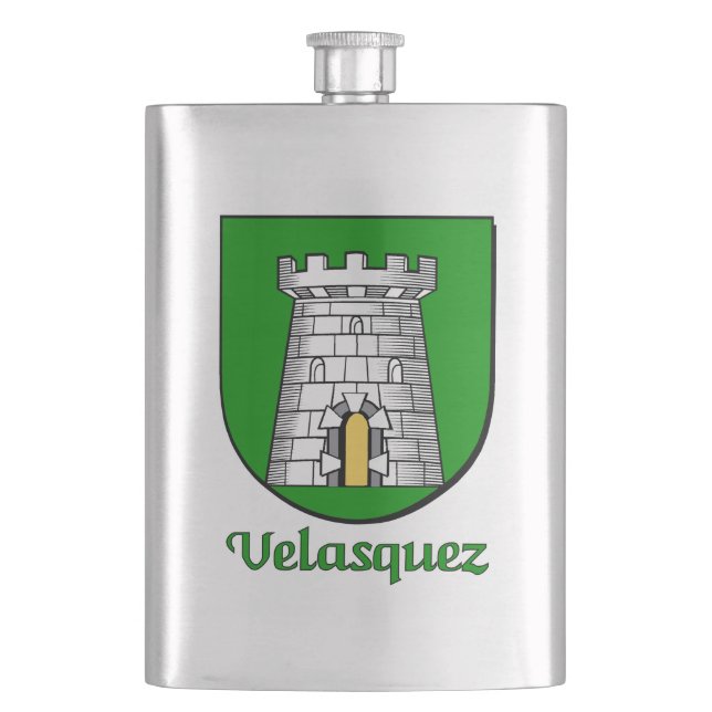 Velasquez Heraldic Shield Fickplunta (Framsidan)