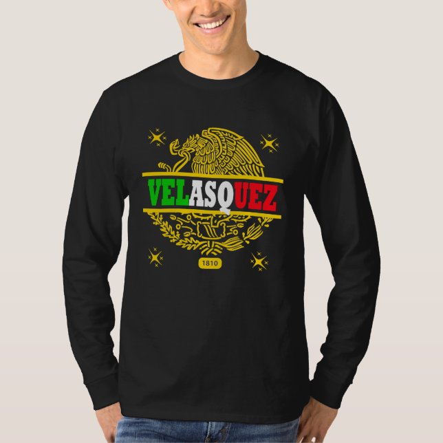 VELASQUEZ MEXICO GOLD T SHIRT (Framsida)