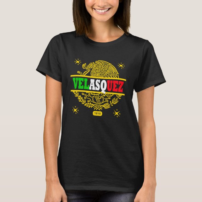 VELASQUEZ MEXICO GOLD T SHIRT (Framsida)