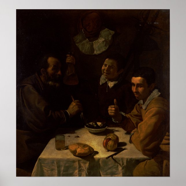 Velázquez - Breakfast Poster (Framsidan)