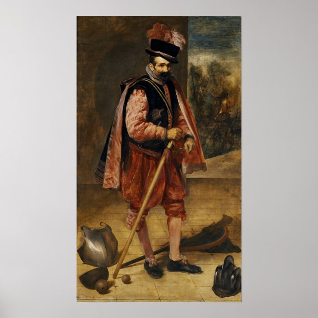 Velázquez - Hovnarr kallad 'Juan av Österrike' Poster (Framsidan)