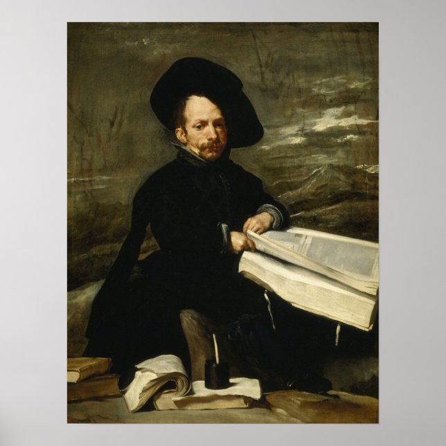 Velázquez - Jester De Acedo 'Cousin' 1635 Poster (Framsidan)