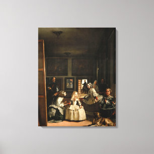 VELAZQUEZ - Las Meninas 1656 Canvastryck