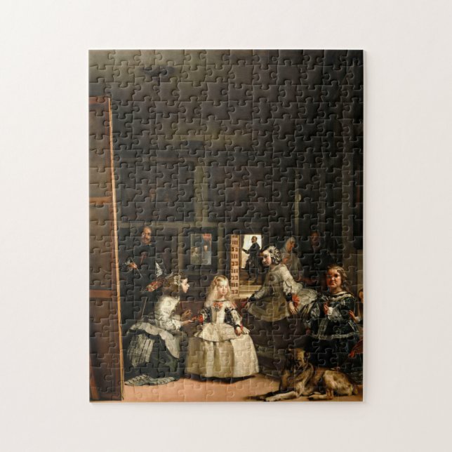 VELAZQUEZ - Las Meninas 1656 Pussel (Vertikal)