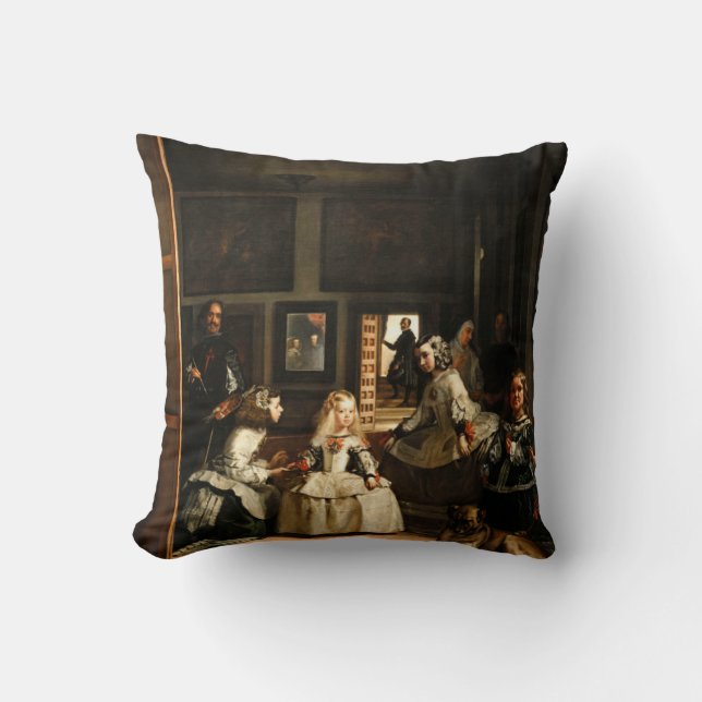 Velazquez Las Meninas Kudde (Framsida)