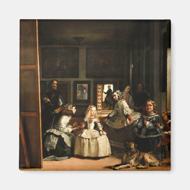 Velazquez Las Meninas Magnet (Framsidan)