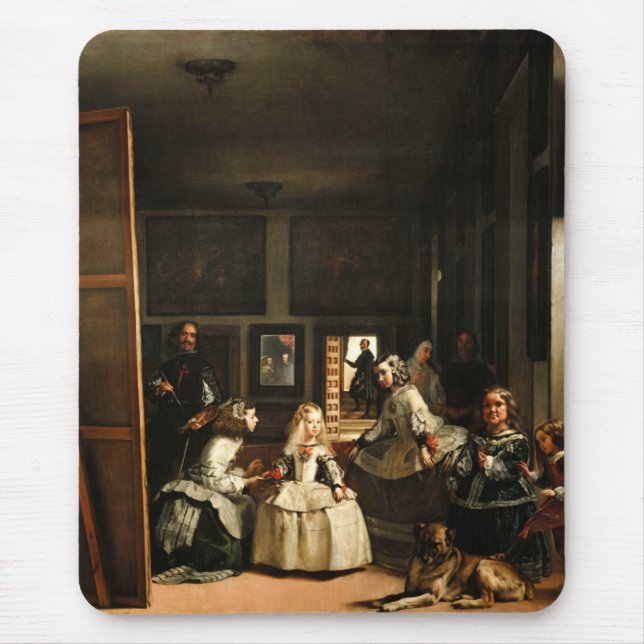 Velazquez Las Meninas Mouse Pad Musmatta (Framsidan)