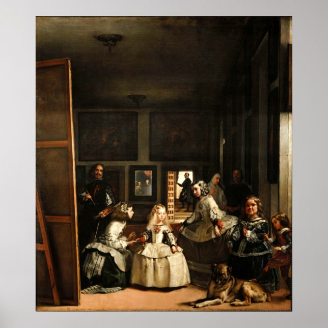 Velazquez Las Meninas Poster (Framsidan)