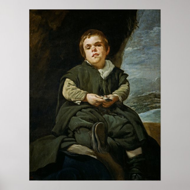 Velázquez - Narren Francisco Lezano Poster (Framsidan)