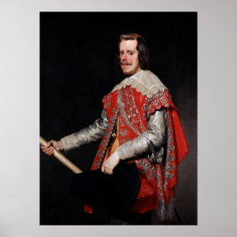 Velázquez - Philip IV Kung från Spanien Poster