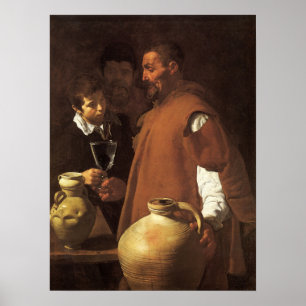 Velázquez - Waterseller Sevilla 1623 Poster