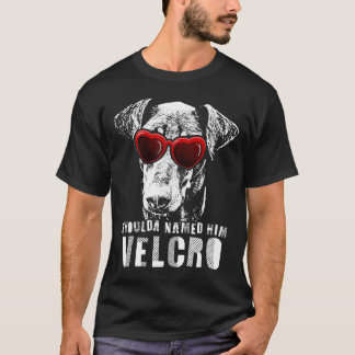 Velcro Doberman Hund T Shirt