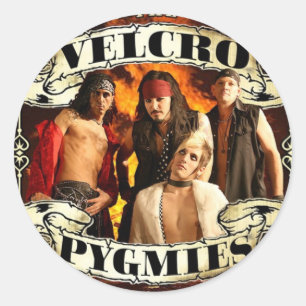 VelcroPygmies Runt Klistermärke